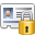 Contact card security icon