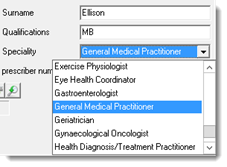Example Provider specialty
