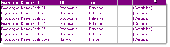 Example qualifiers in Qualifier Types Maintenance window