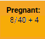 Example pregnancy in the action banner