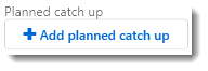 Add a planned catchup in the Australian Immunisation Register portal window